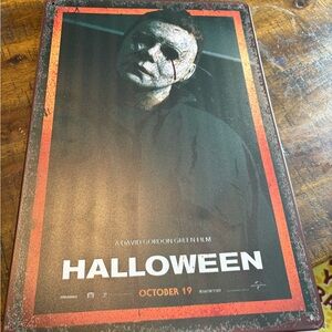 Halloween 8x12 metal sign